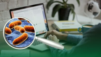 tuvalet, bakteri, masa, ofis masa