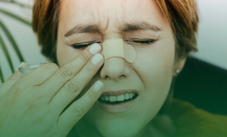 burun, sivilce, ölüm üçgeni,