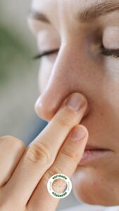 burun, sivilce, ölüm üçgeni,