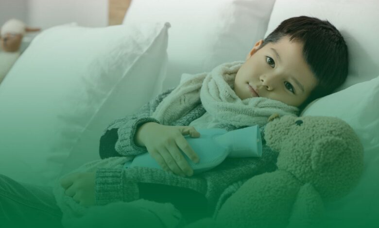 influenza b, çocuk, salgın,